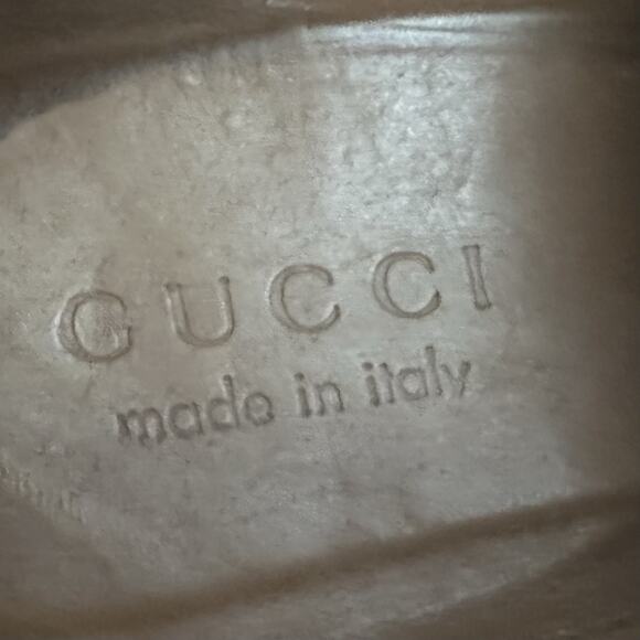 Gucci Mens 8 Brown Leather Tassel Designer Dress Slip On Italian Loafers Shoes - Picture 13 of 13